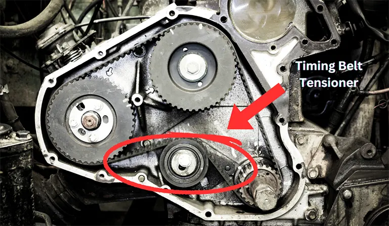 How Timing Belt Tensioner Located on the Engine