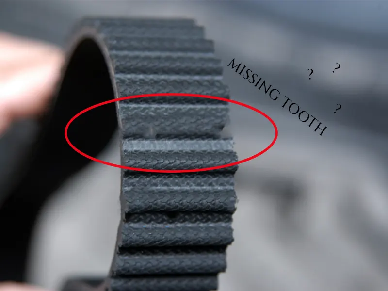 How To Fix Timing Belt Off One Tooth