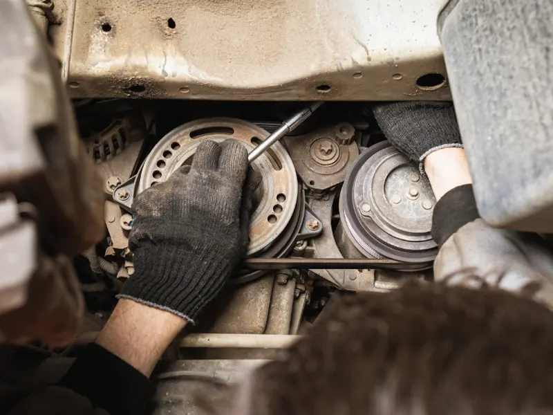 How to Tighten Timing Belt Tensioner Pulley